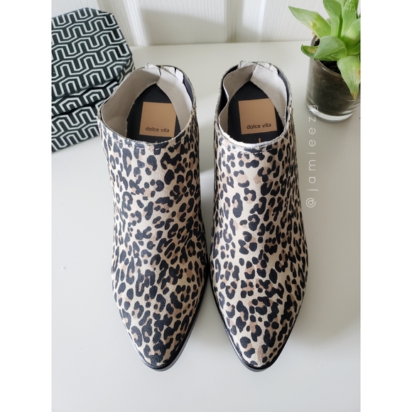Dolce Vita | NWT "Rianna" Leopard Suede Mules - Picture 3 of 9